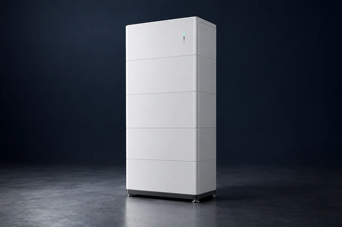 AI illustration of a home storage battery